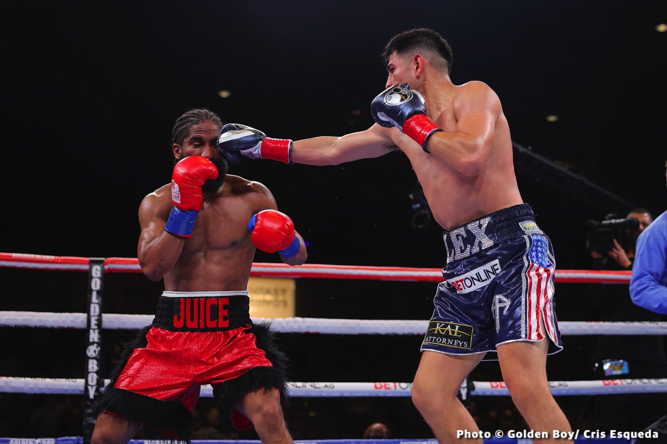 Boxing photo: Alexis Rocha, Anthony Young image Alexis Rocha stops Anthony Young - Boxing results