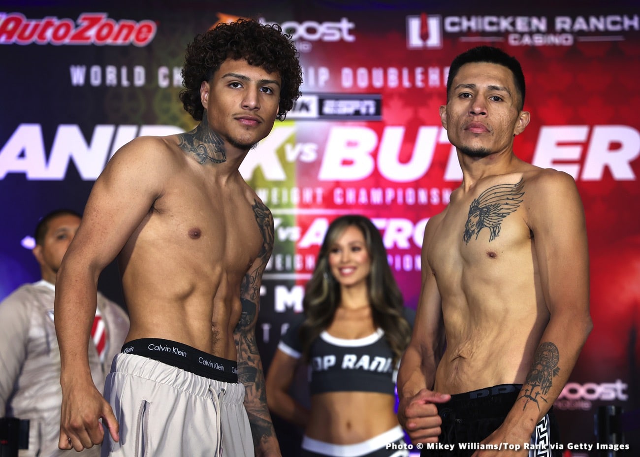 Tonight: Janibek vs. Butler - ESPN Weights & Photos