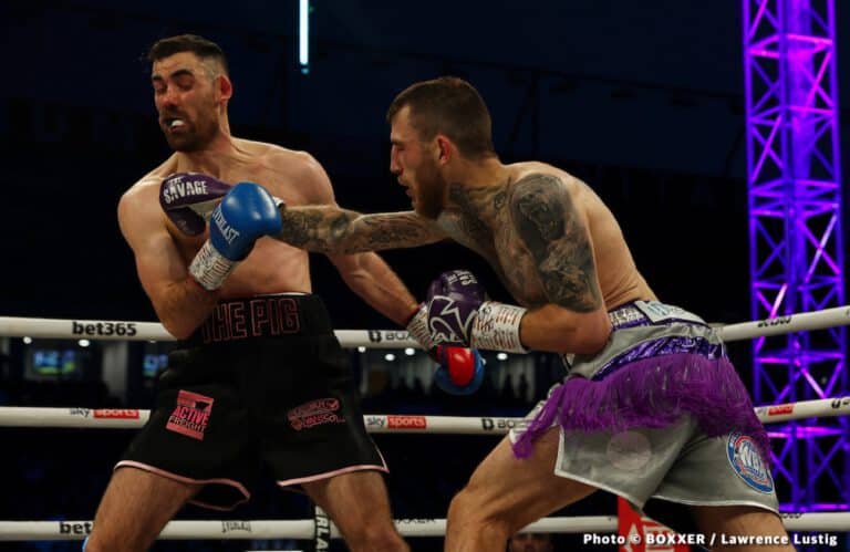 Sam Eggington Stops Joe Pigford In Five - Boxing results