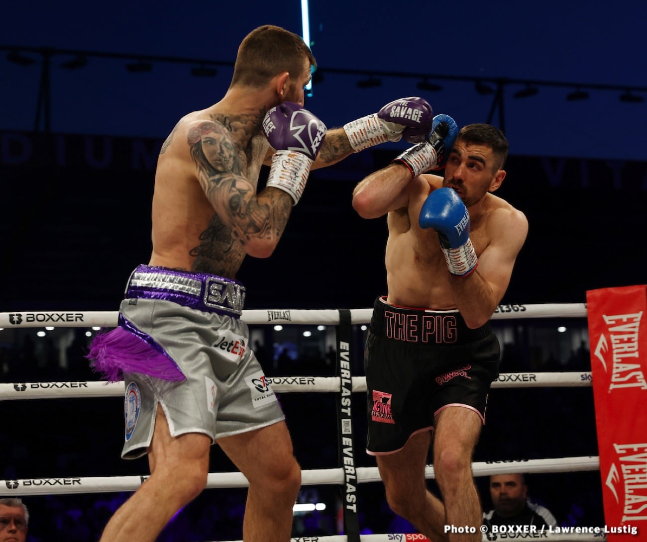 Boxing photo: Joe Pigford, Sam Eggington image Sam Eggington Stops Joe Pigford In Five - Boxing results