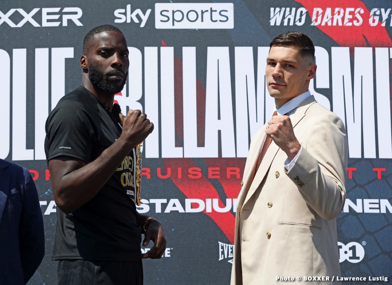 Boxing photo: Chris Billam-Smith, Lawrence Okolie image Results: Okolie vs Billam-Smith - Fight Outcome & Reactions