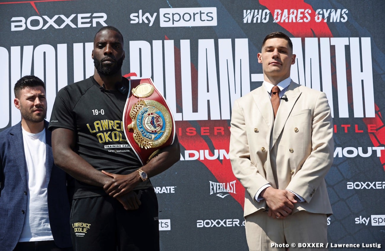 Boxing photo: Chris Billam-Smith, Lawrence Okolie image Results: Okolie vs Billam-Smith - Fight Outcome & Reactions