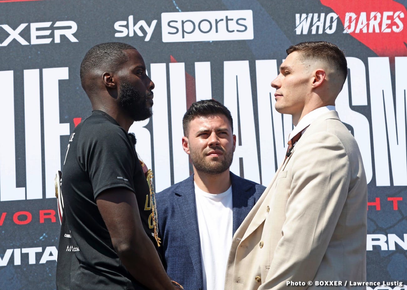 Boxing photo: Chris Billam-Smith, Lawrence Okolie image Results: Okolie vs Billam-Smith - Fight Outcome & Reactions