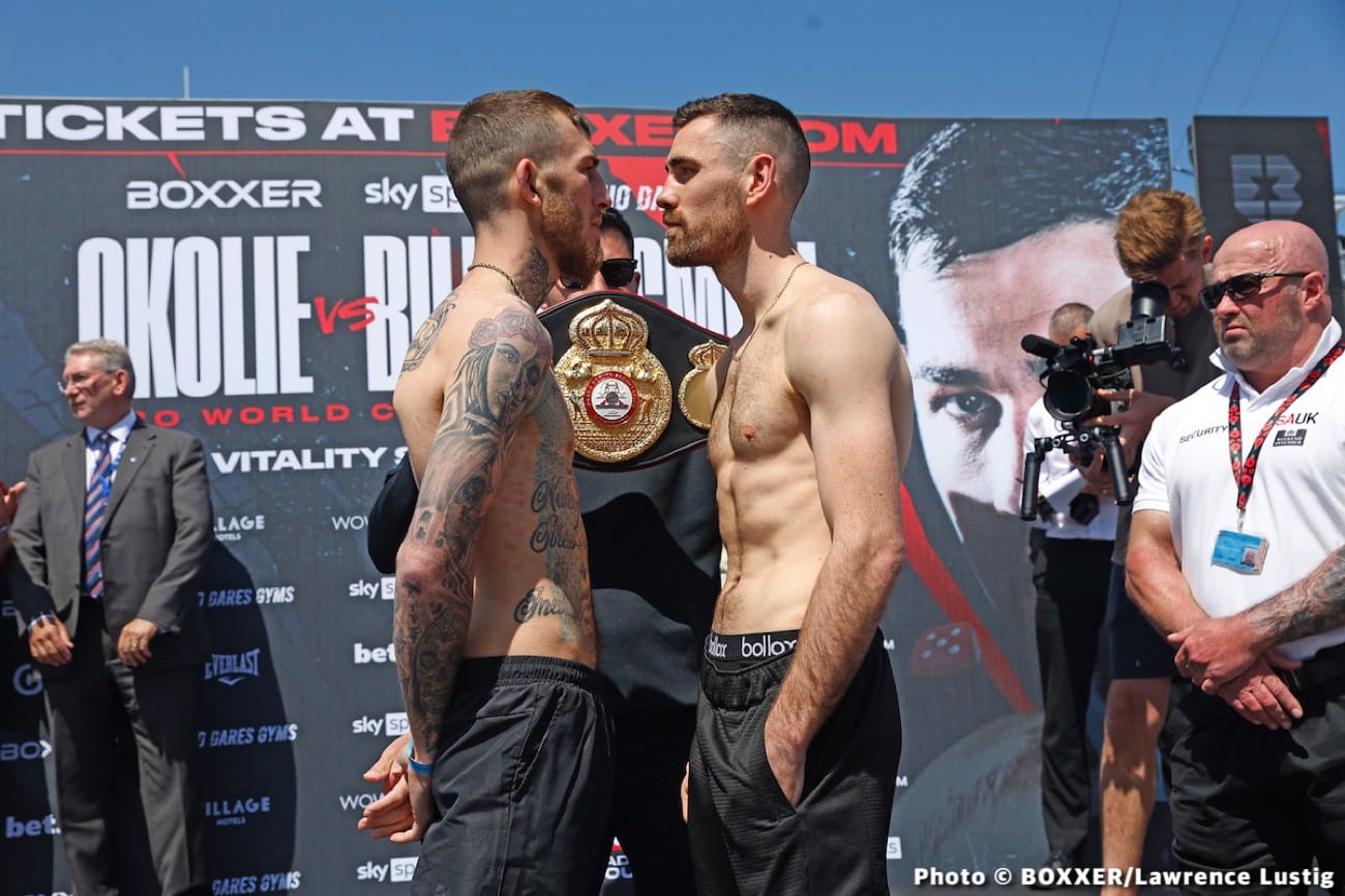 Sam Eggington-Joe Pigford could be tomorrow's fight of the night