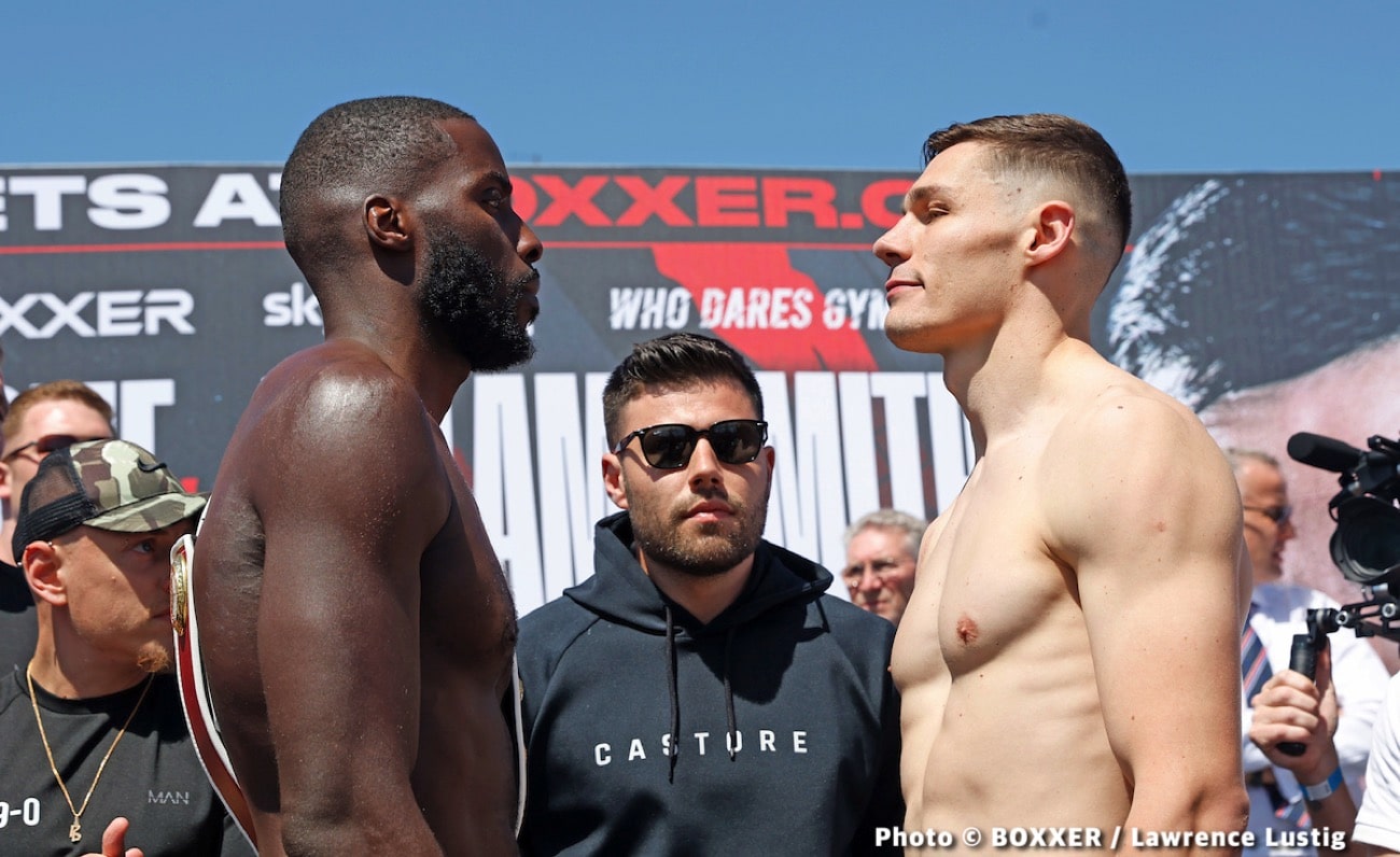 Okolie vs. Billiam-Smith Official Sky Weigh In Results