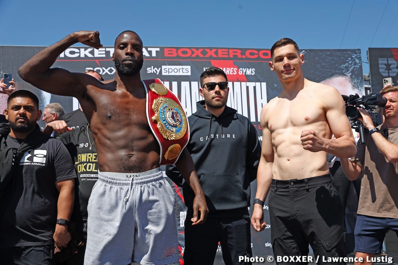 Lawrence Okolie - Chris Billam-Smith Tonight Okolie Says Hell “Think About Going To Heavyweight” If He Gets Quick Win