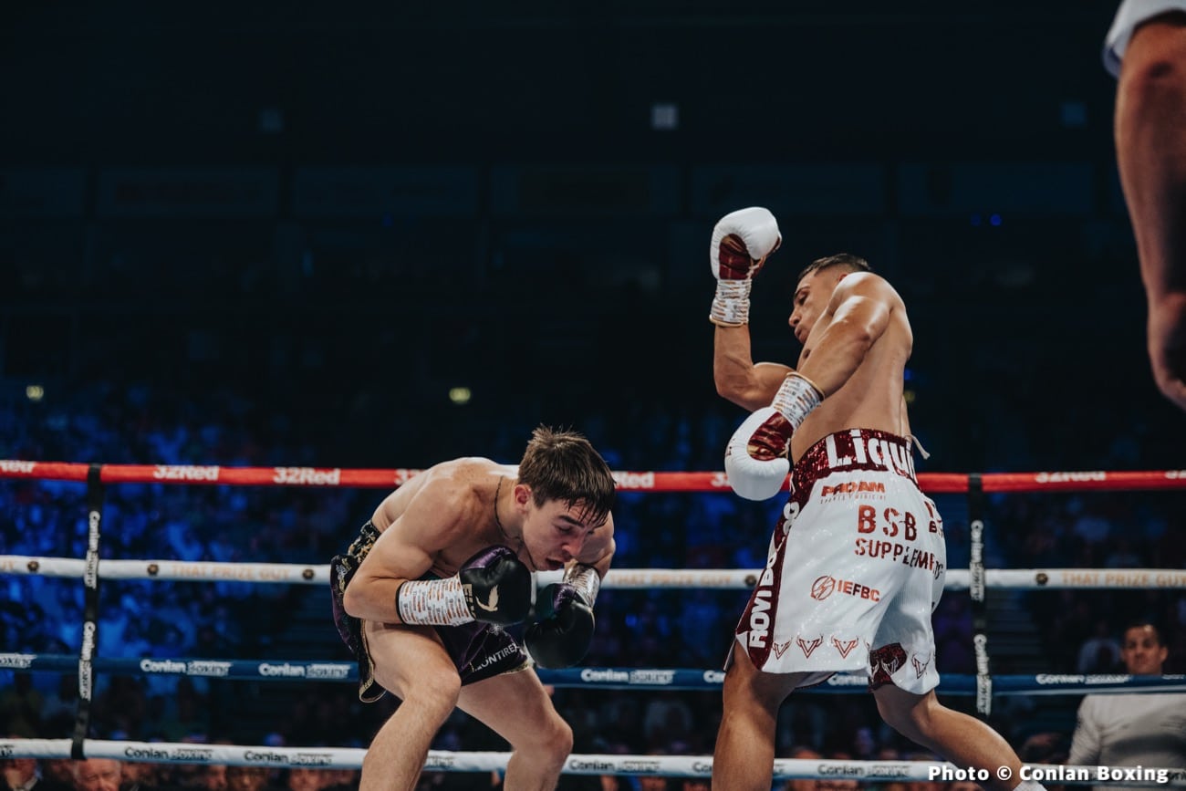 Boxing photo: Luis Alberto Lopez, Michael Conlan image Luis Alberto Lopez KOs Michael Conlan in 5th - Boxing results