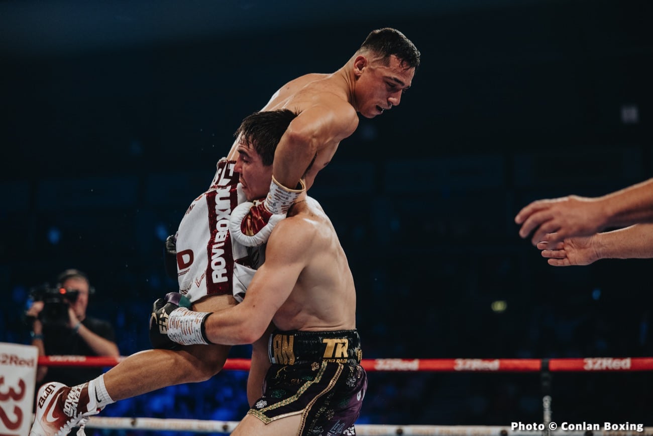 Boxing photo: Luis Alberto Lopez, Michael Conlan image Luis Alberto Lopez KOs Michael Conlan in 5th - Boxing results