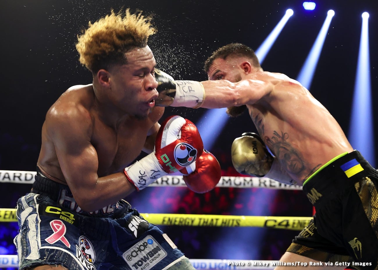 Devin Haney beats Lomachenko by close decision - Boxing results