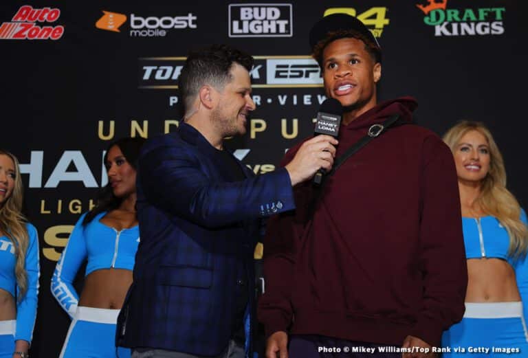 Devin Haney wants WBC to freeze his 135-lb belt while he challenges Progais at 140