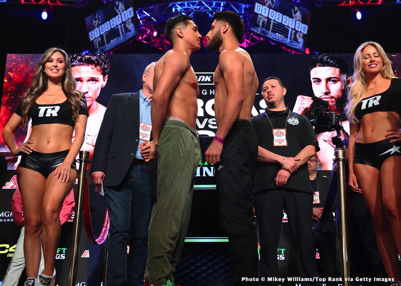 Haney vs. Lomachenko Official ESPN PPV Weights