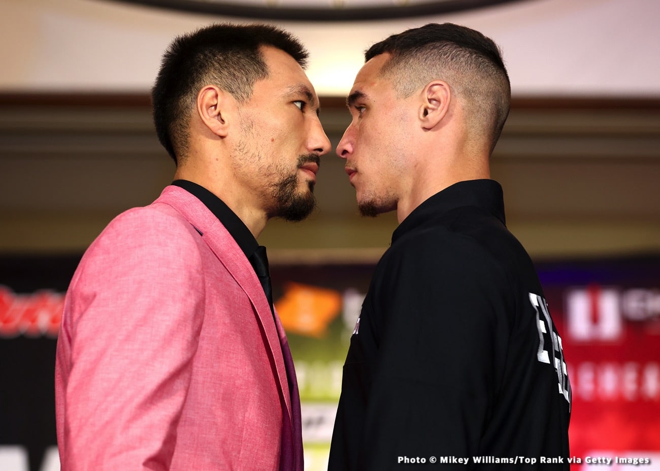 Boxing photo: Janibek Alimkhanuly, Steven Butler image Results: Alimkhanuly vs. Butler Fight Outcome & Reactions