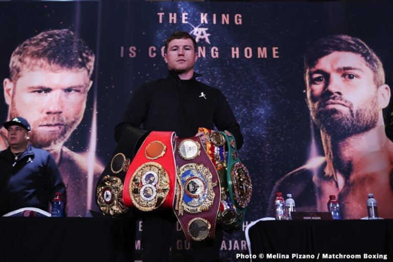 Canelo Alvarez says Tank Davis Not the 'Face of Boxing'