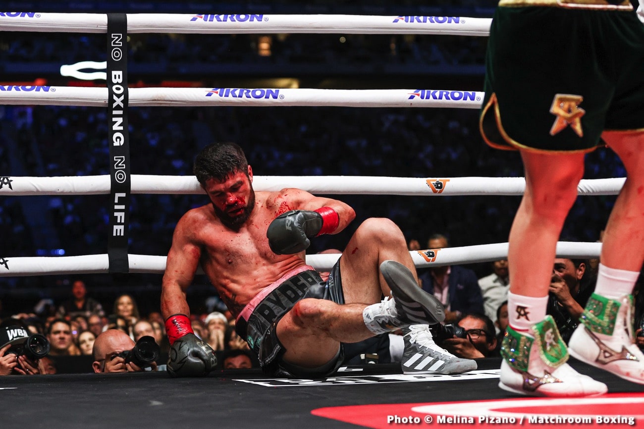 Canelo Alvarez decisions John Ryder in grueling war - Boxing results