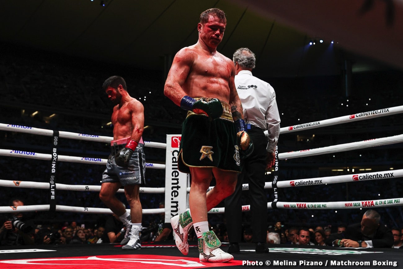 Canelo fight tonight live clearance