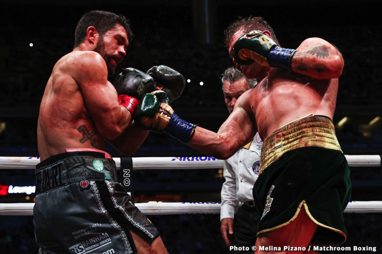 Canelo Alvarez decisions John Ryder in grueling war - Boxing results