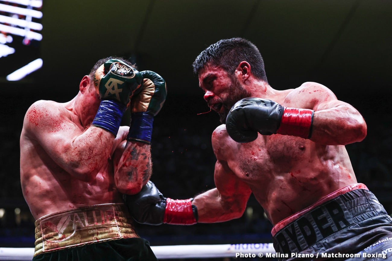 Canelo Alvarez decisions John Ryder in grueling war - Boxing results
