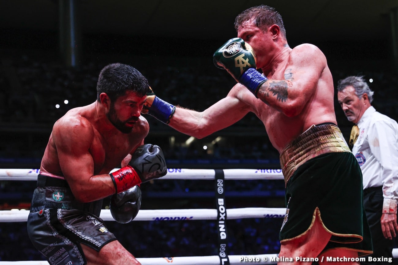 Canelo Alvarez decisions John Ryder in grueling war - Boxing results