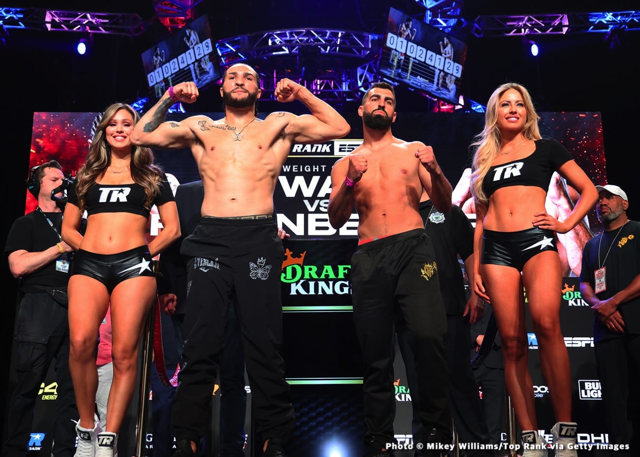 Haney vs. Lomachenko Official ESPN PPV Weights