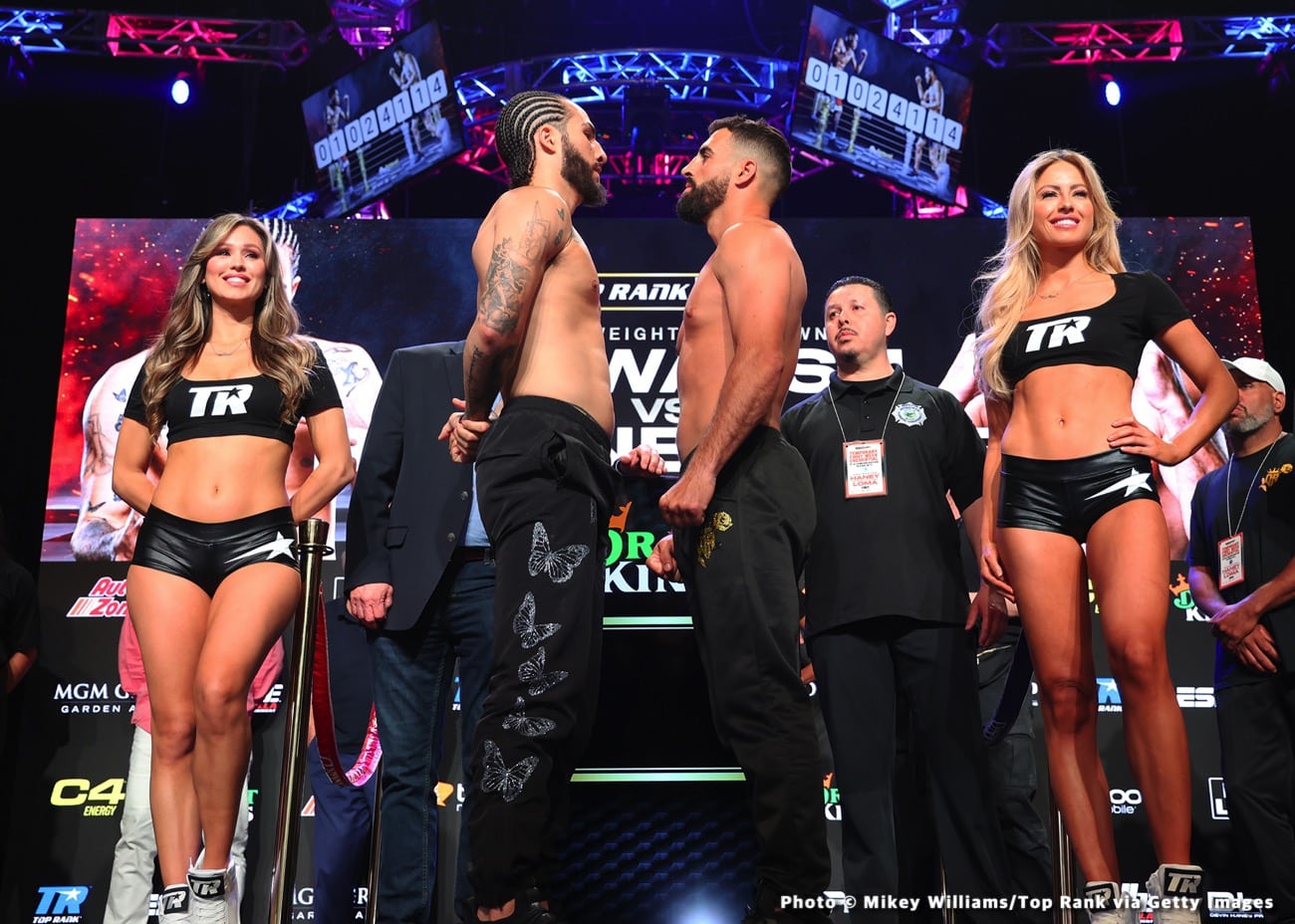 Haney vs. Lomachenko Official ESPN PPV Weights