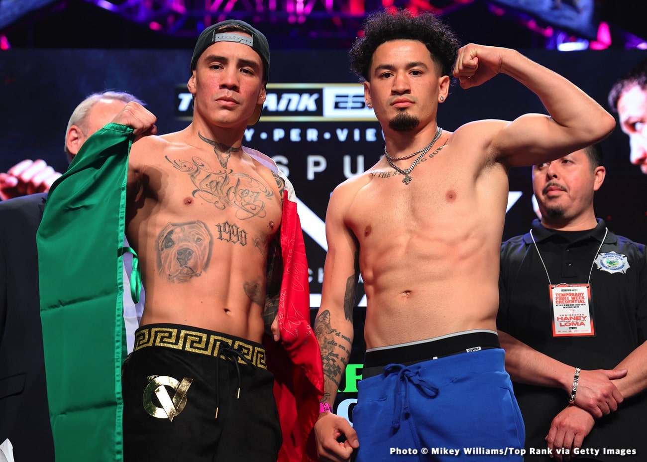 Haney vs. Lomachenko Official ESPN PPV Weights
