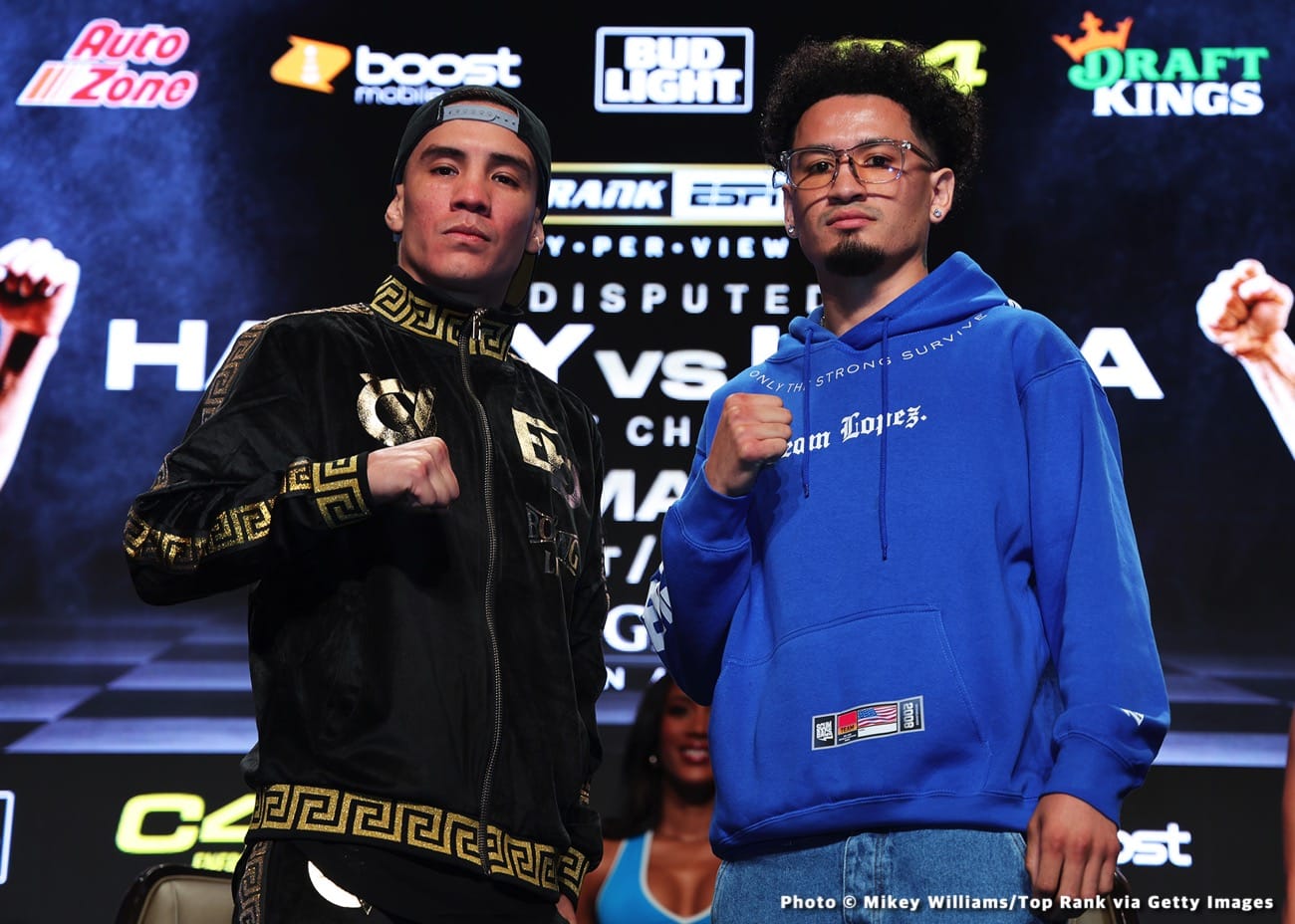 Haney vs. Lomachenko face-off: Devin looking huge, not weight drained