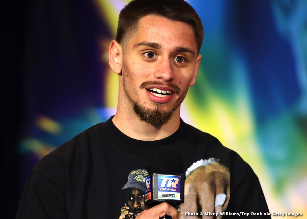 Boxing photo: Janibek Alimkhanuly, Steven Butler image Results: Alimkhanuly vs. Butler Fight Outcome & Reactions