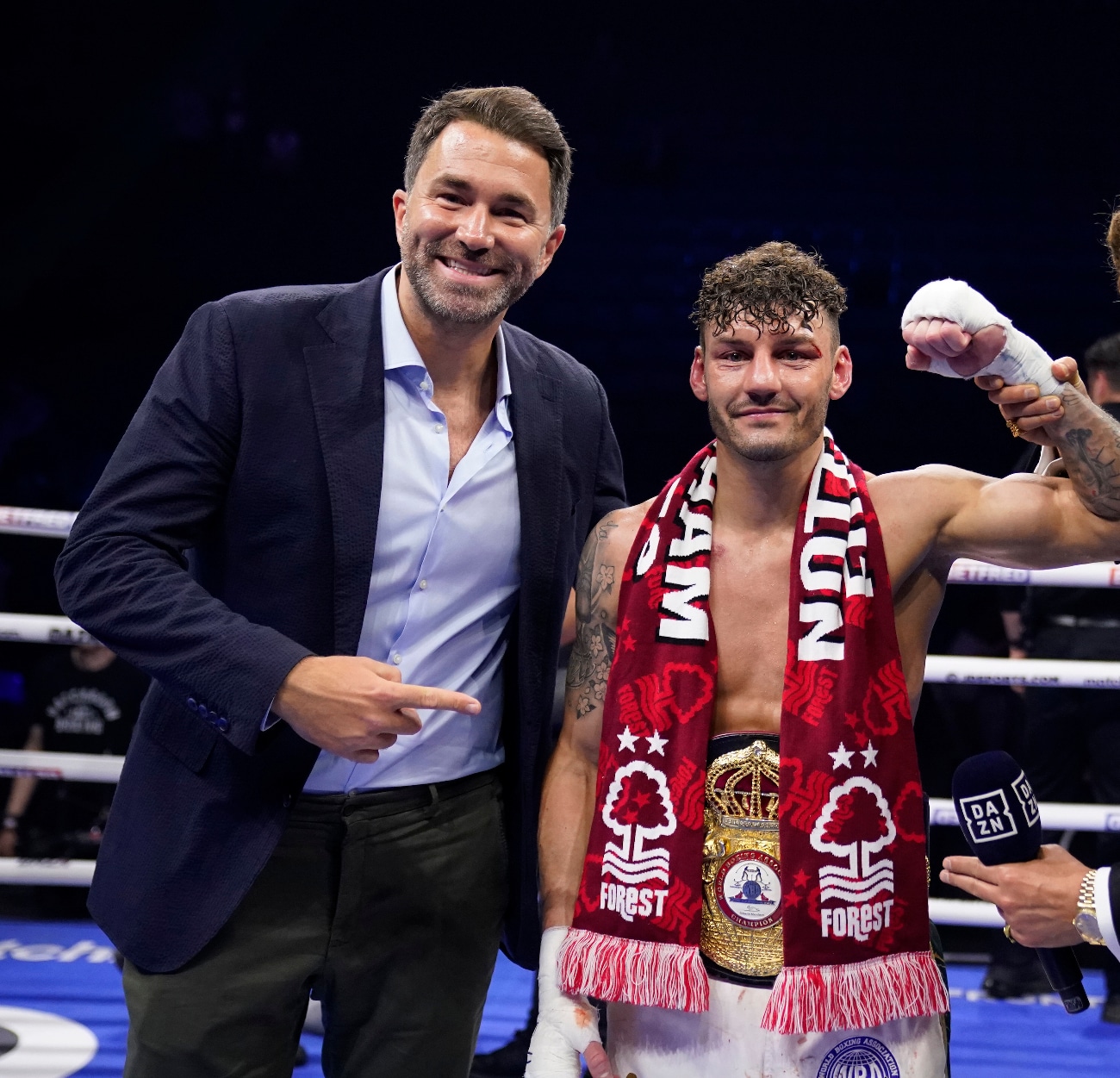 Eddie Hearn Wants Leigh Wood To Fight Warrington Next - Boxing News