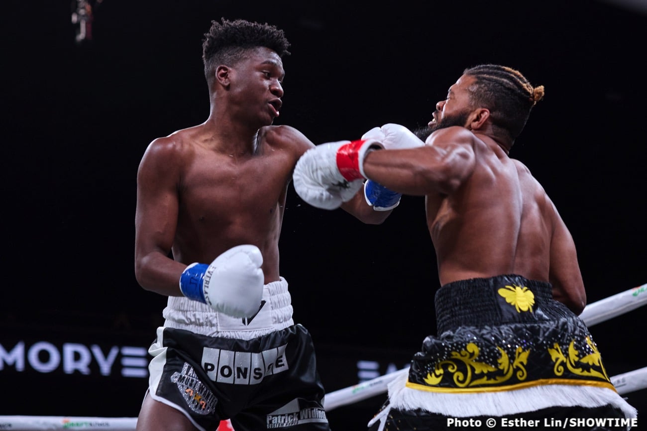 Boxing photo: Carlos Adames, Erickson Lubin, Fernando Martinez, Jade Bornea, Julian Williams image Boxing Tonight: Adames vs. Williams – Live Results