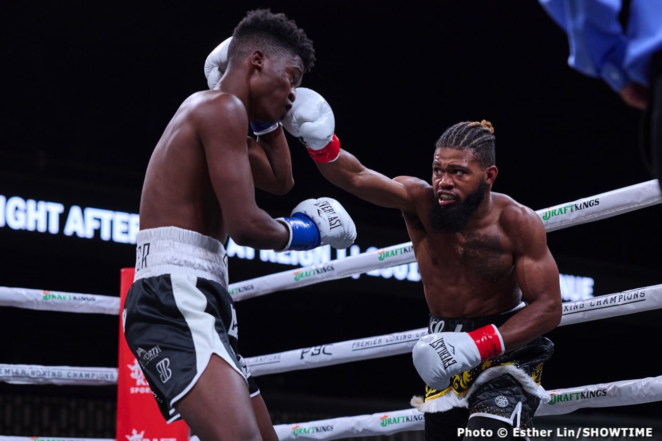 Boxing photo: Carlos Adames, Erickson Lubin, Fernando Martinez, Jade Bornea, Julian Williams image Boxing Tonight: Adames vs. Williams – Live Results