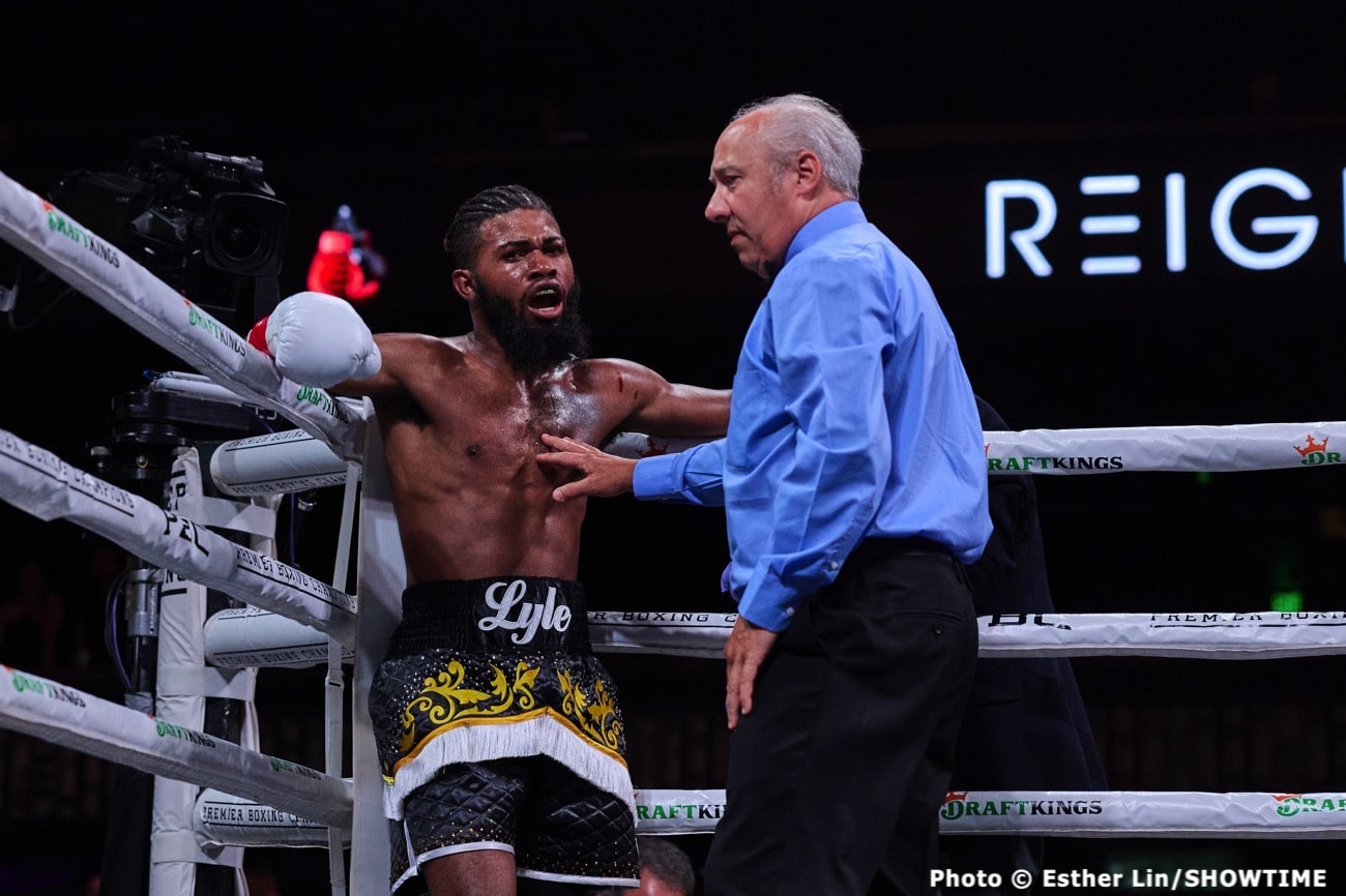 Boxing photo: Carlos Adames, Erickson Lubin, Fernando Martinez, Jade Bornea, Julian Williams image Boxing Tonight: Adames vs. Williams – Live Results