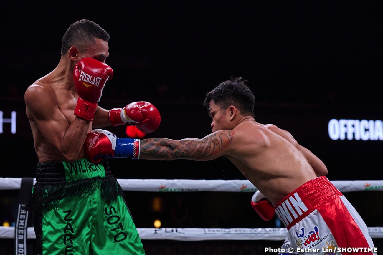 Boxing photo: Carlos Adames, Erickson Lubin, Fernando Martinez, Jade Bornea, Julian Williams image Boxing Tonight: Adames vs. Williams – Live Results