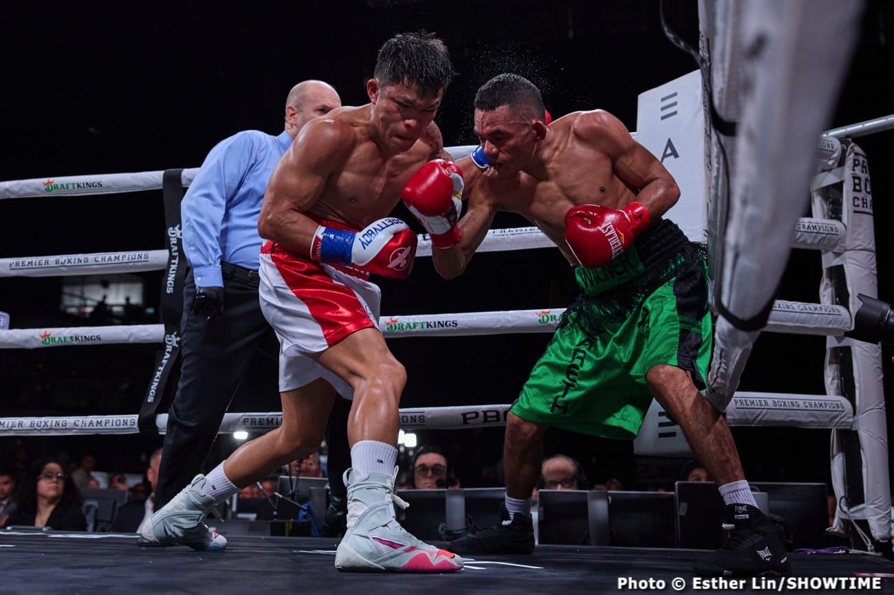 Boxing photo: Carlos Adames, Erickson Lubin, Fernando Martinez, Jade Bornea, Julian Williams image Boxing Tonight: Adames vs. Williams – Live Results