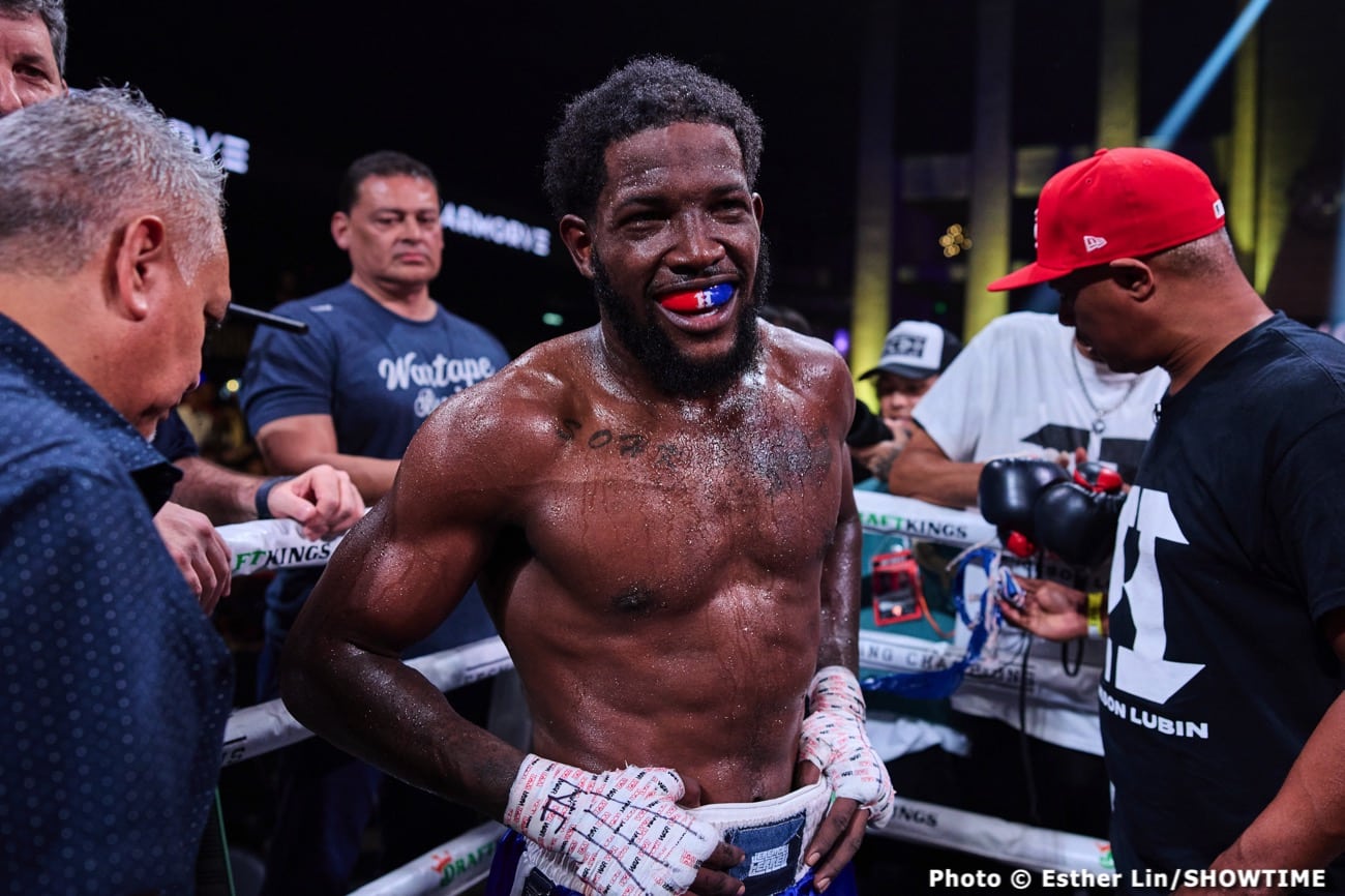 Erickson Lubin Stops Ardreal Holmes In IBF 154 Pound Eliminator - Boxing Results
