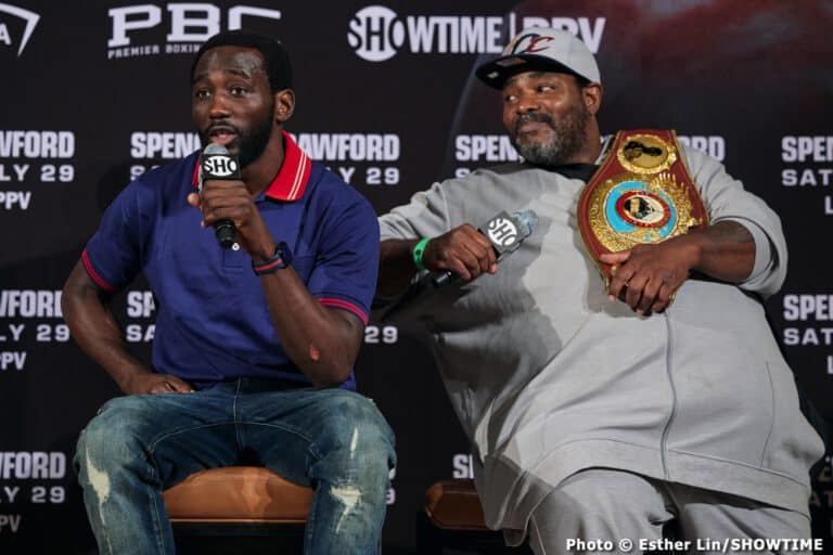 Terence Crawford: “Me And Errol Spence Have Never Sparred”