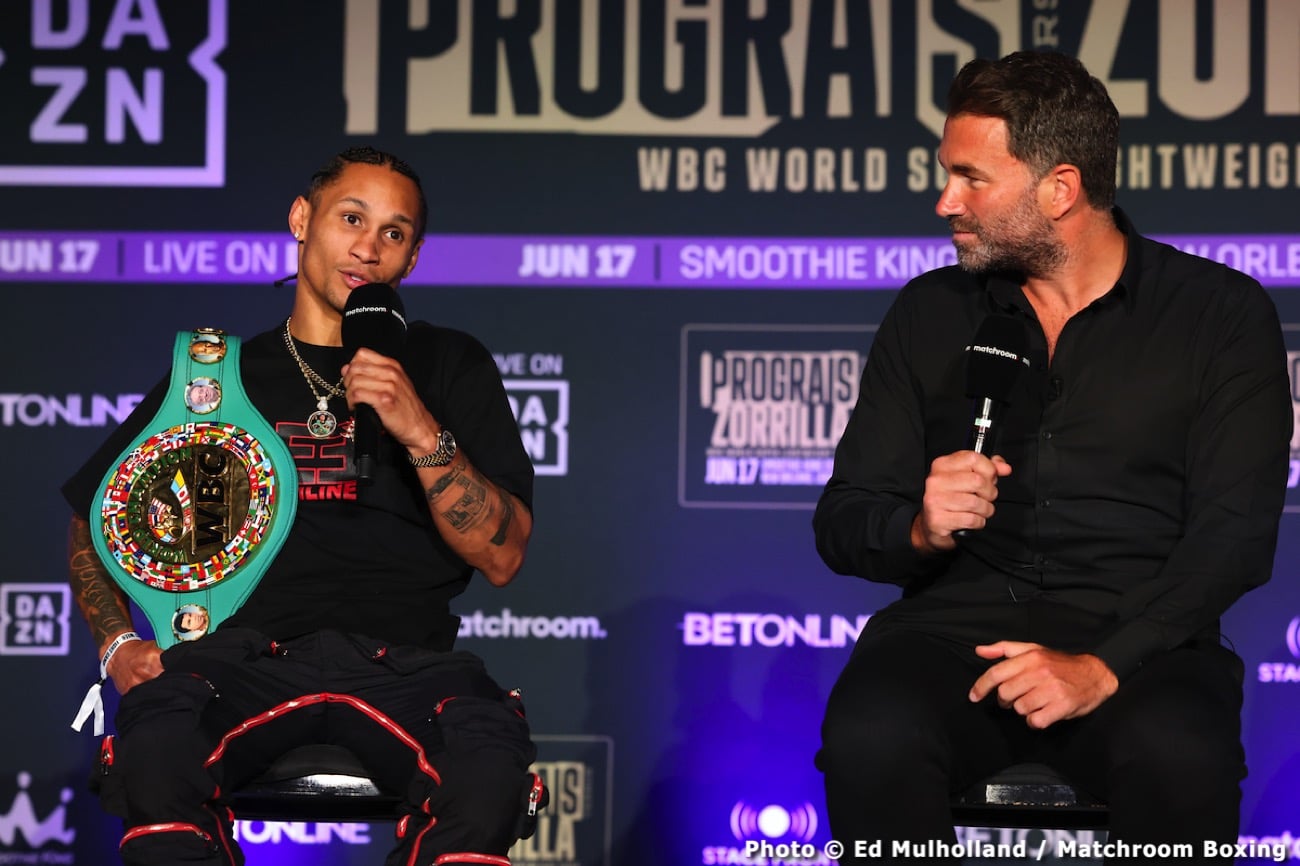 Boxing photo: Danielito Zorrilla, Regis Prograis image Regis Prograis vs Danielito Zorrilla Tonight: Start Time, How To Watch