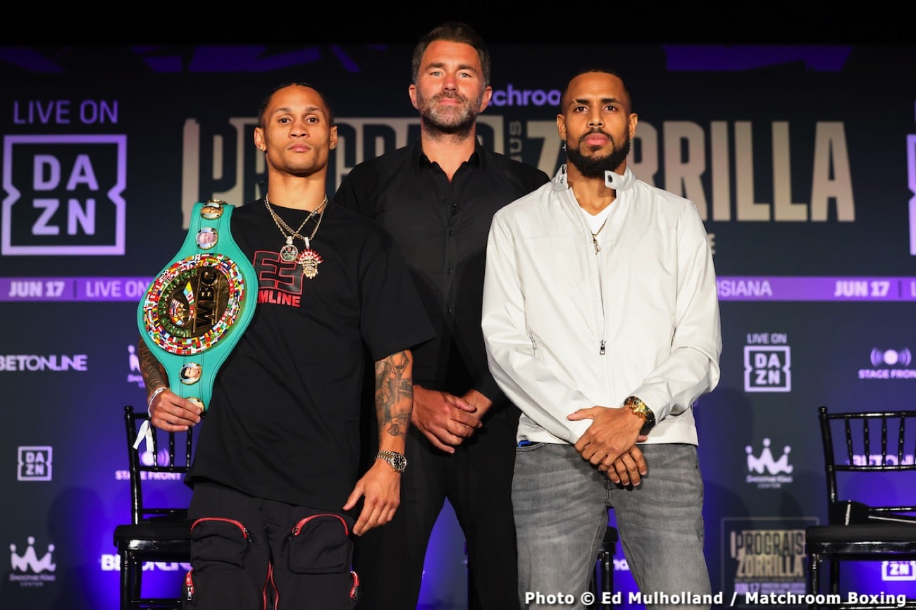 Boxing photo: Danielito Zorrilla, Regis Prograis image Regis Prograis vs Danielito Zorrilla Tonight: Start Time, How To Watch