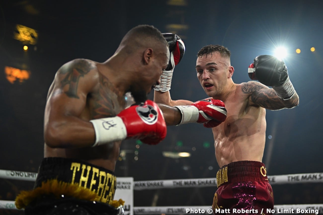Boxing photo: Carlos Ocampo, Tim Tszyu image Tim Tszyu crushes Carlos Ocampo - Boxing results