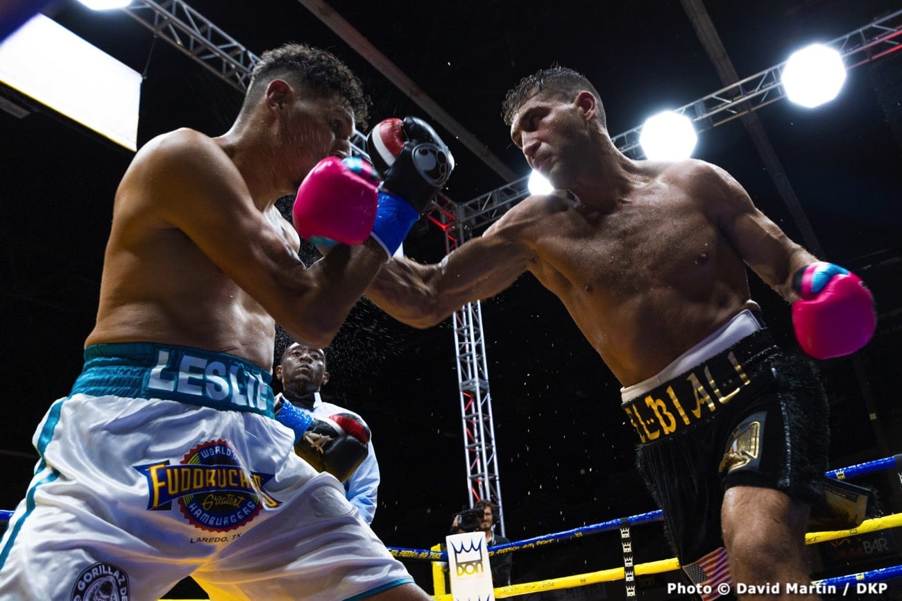 Boxing photo: Adrien Broner, Bill Hutchinson image Adrien Broner beats Bill Hutchinson - Boxing results