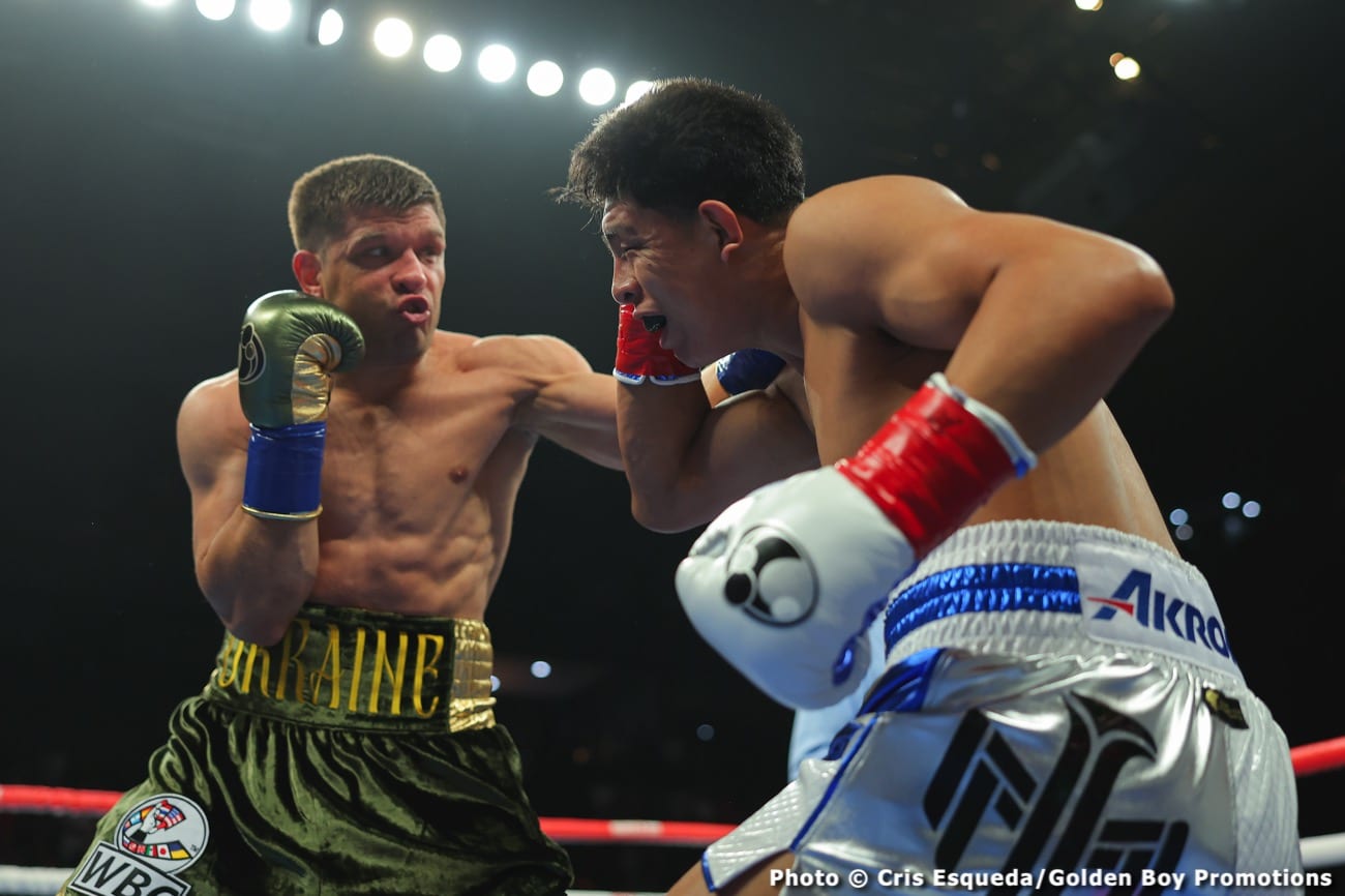 Boxing photo: Jaime Munguia, Sergiy Derevyanchenko image Boxing Tonight: Munguia vs. Derevyanchenko - Live Boxing Results
