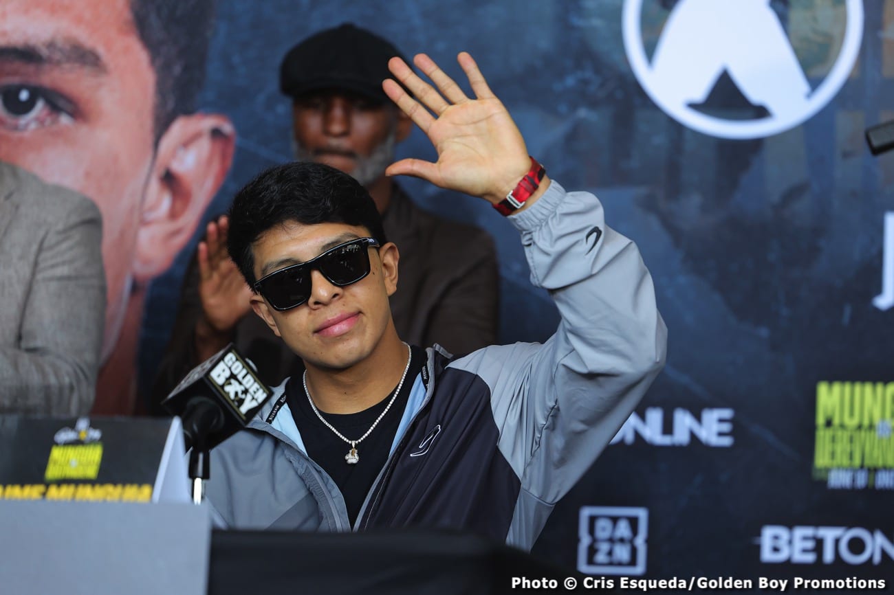 Boxing photo: Jaime Munguia, Sergiy Derevyanchenko image Jaime Munguia vs. Sergiy Derevyanchenko: Start Time, Date, How To Watch Tonight