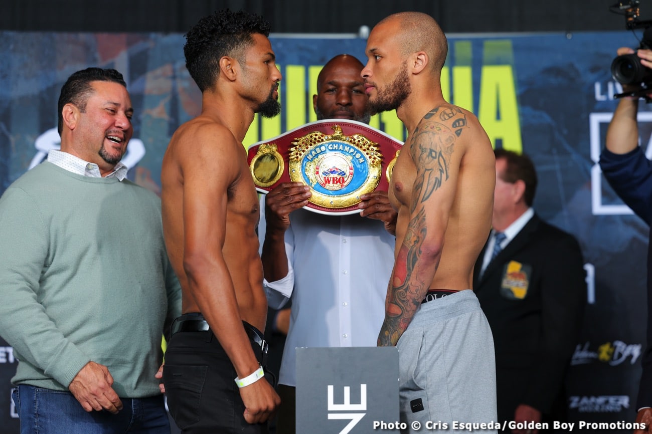 Boxing photo: Jaime Munguia, Sergiy Derevyanchenko image Weights for DAZN: Munguia vs. Derevyanchenko on Saturday night