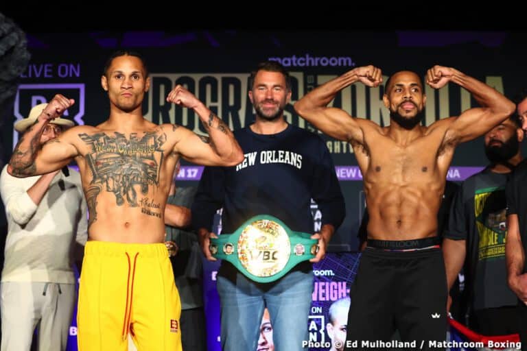 Prograis vs. Zorrilla Official DAZN Weigh In Results