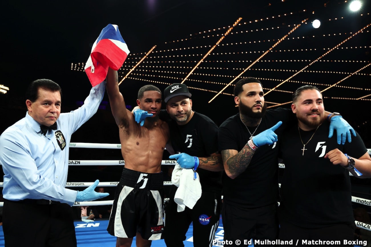 Boxing photo: Adam Kownacki, Edgar Berlanga, Jason Quigley, Joe Cusumano image Boxing Tonight: Berlanga vs. Quigley – Live Results