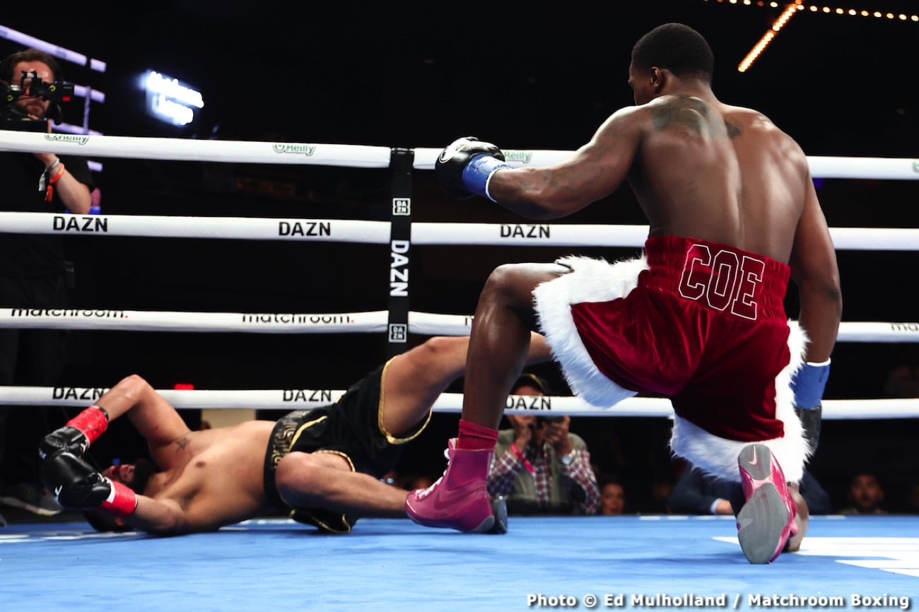 Boxing photo: Adam Kownacki, Edgar Berlanga, Jason Quigley, Joe Cusumano image Boxing Tonight: Berlanga vs. Quigley – Live Results