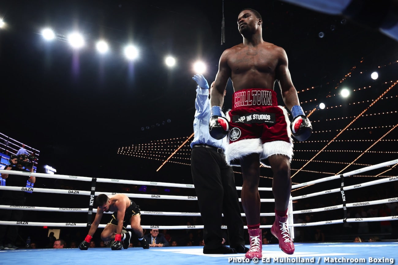 Boxing photo: Adam Kownacki, Edgar Berlanga, Jason Quigley, Joe Cusumano image Boxing Tonight: Berlanga vs. Quigley – Live Results
