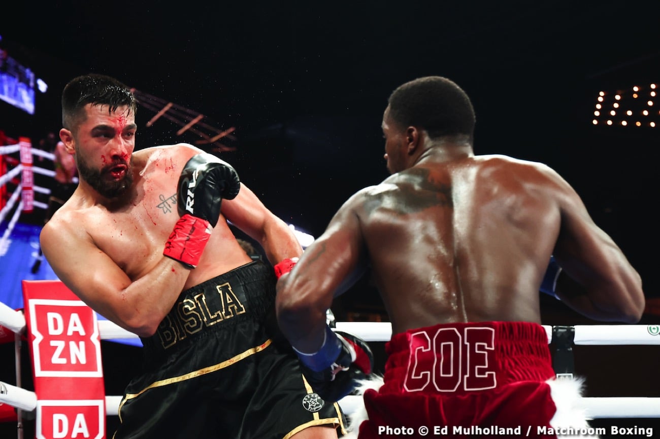 Boxing photo: Adam Kownacki, Edgar Berlanga, Jason Quigley, Joe Cusumano image Boxing Tonight: Berlanga vs. Quigley – Live Results