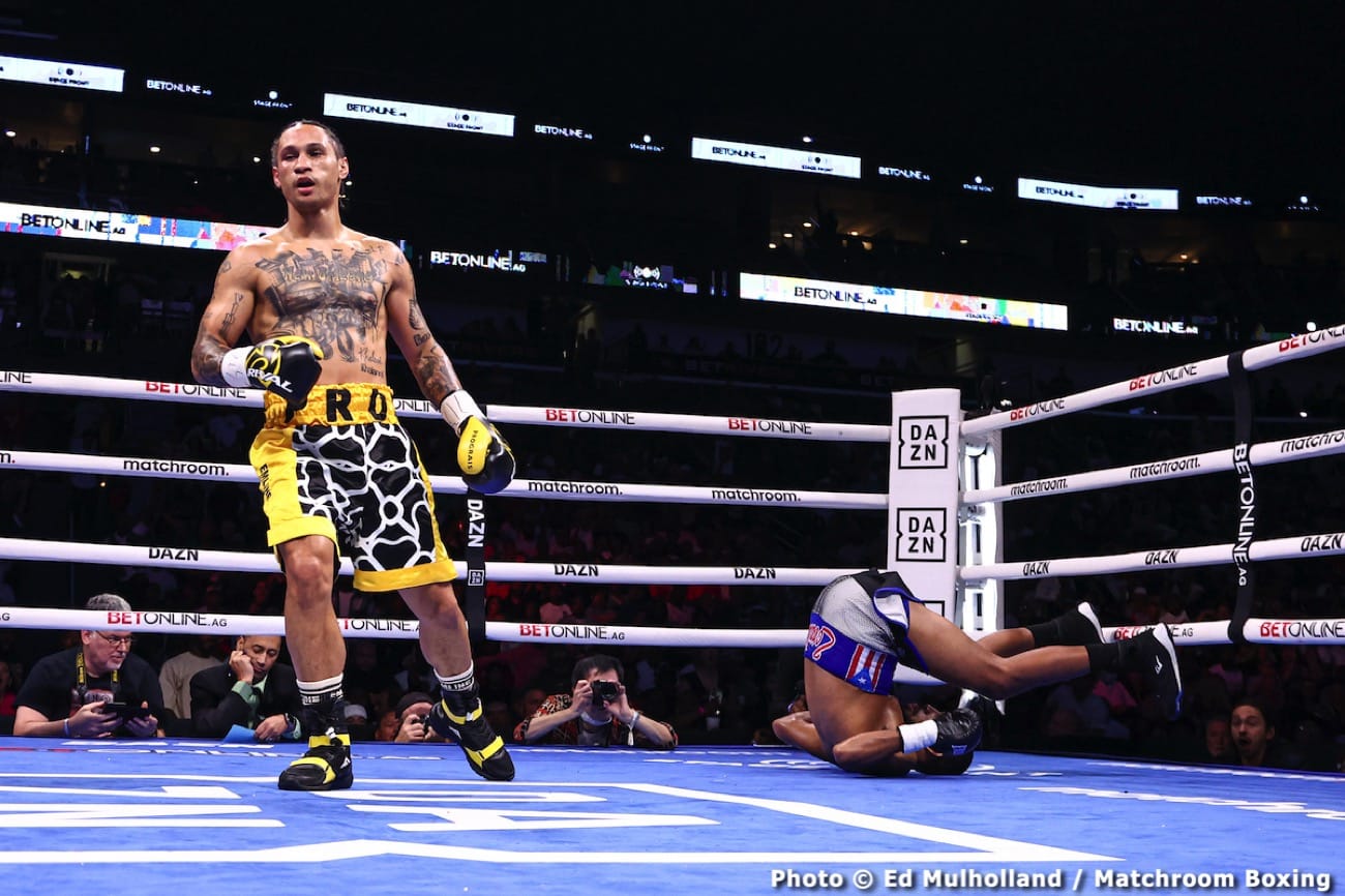 Boxing photo: Danielito Zorrilla, Regis Prograis image Regis Prograis outpoints Zorrilla - Boxing results