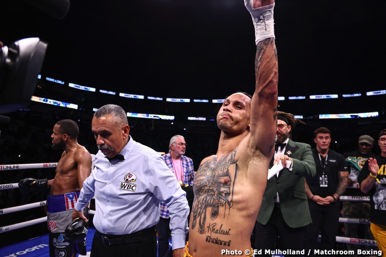 Boxing photo: Danielito Zorrilla, Regis Prograis image Regis Prograis outpoints Zorrilla - Boxing results