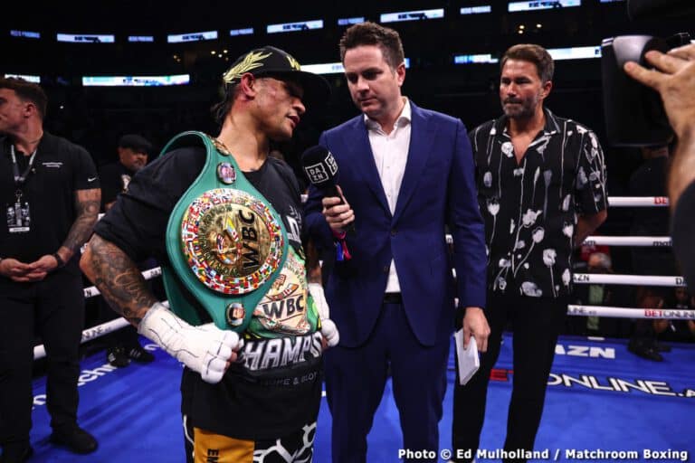 Eddie Hearn ready to make Devin Haney vs. Regis Prograis next